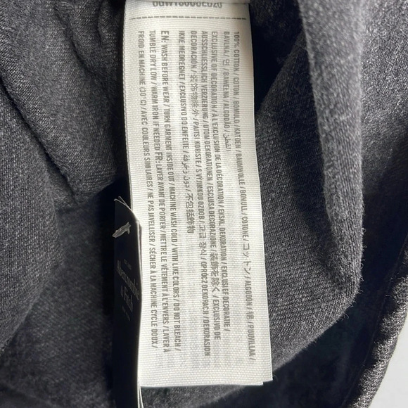 Abercrombie & Fitch Black Jean Shorts Classic Style - Picture 6 of 8